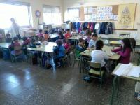 TALLER DE MOLINOS ALUMNOS DE INFANTIL 1º Y 2º DE PRIMARIA